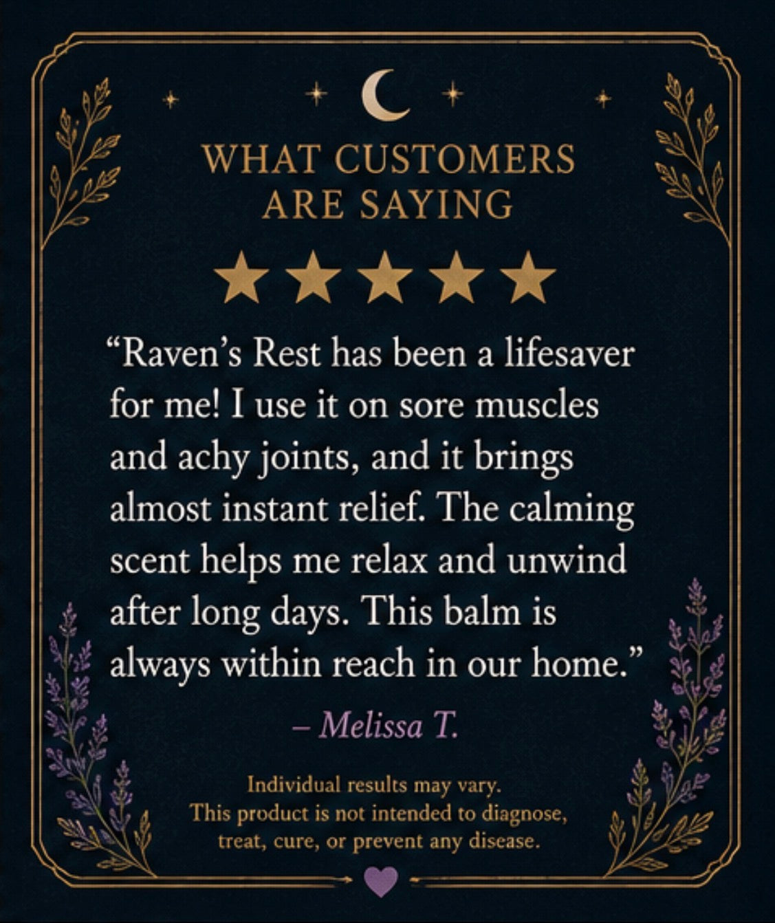 Raven’s Rest Herbal Comfort Balm | Botanical Body Balm for Muscles & Everyday Aches