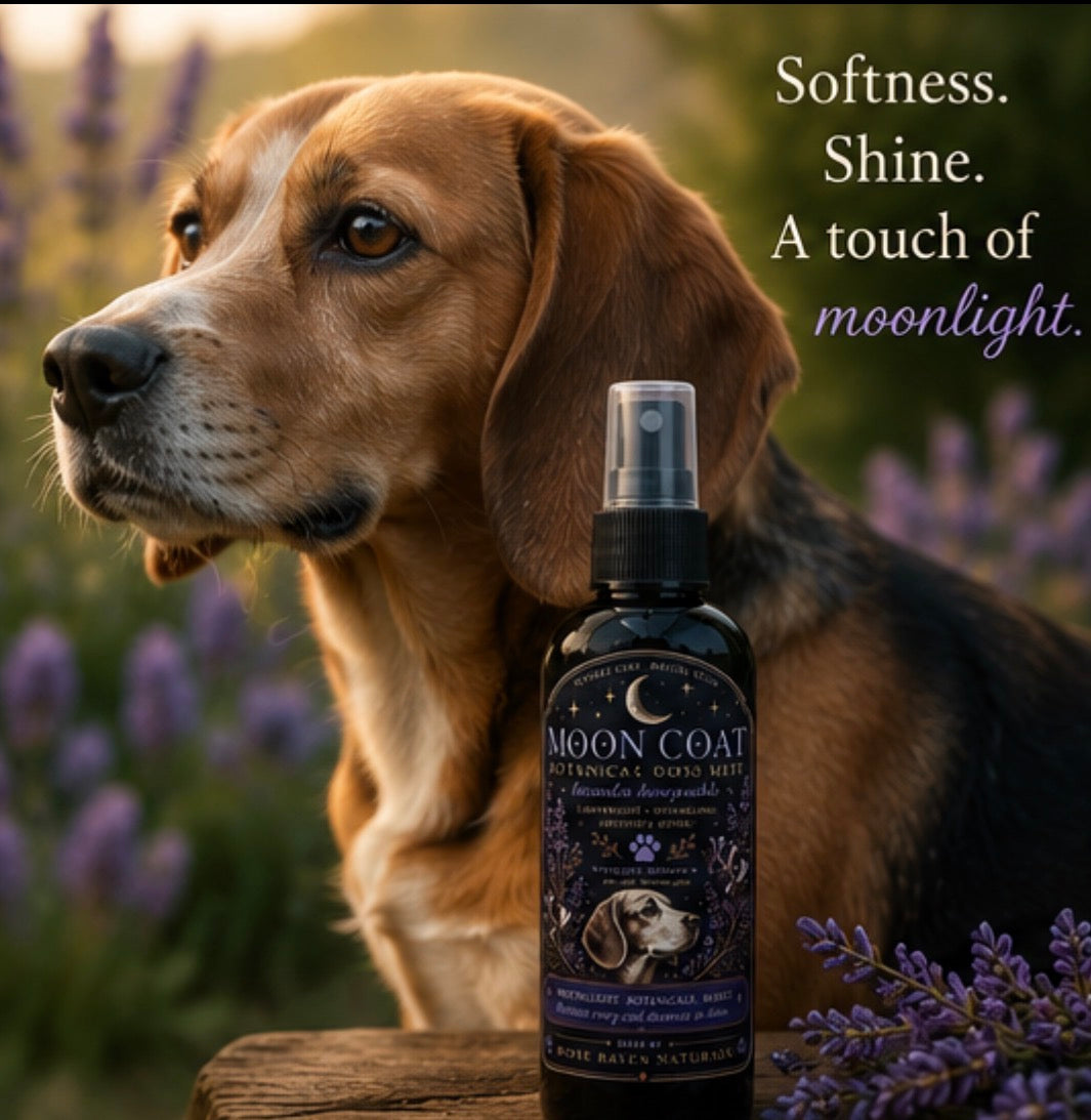 Moon Coat Herbal Detangling & Shine Mist for Dogs