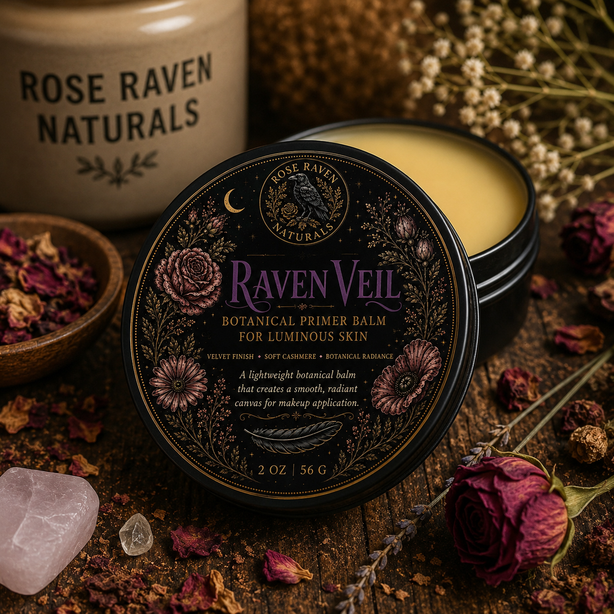 RavenVeil Botanical Primer Balm